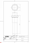 TOTO TN127 商品図面 洗面器用排水金具(排水つぎたしアダプター) 商品図面1