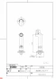 TOTO TN52LEX13 商品図面 水栓取付脚 商品図面1