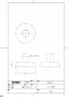 TOTO TN66 商品図面 止水栓用カバー 商品図面1