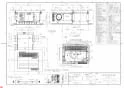 TOTO TYB212GAR 商品図面 三乾王2室換気照明枠・100V 商品図面1