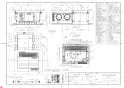 TOTO TYB213GAR 商品図面 三乾王3室換気照明枠・100V 商品図面1
