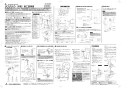 アサヒ衛陶 AF400LR121LI 取扱説明書 商品図面 施工説明書 簡易水洗サンクリーン 温水洗浄便座手洗なし 施工説明書1