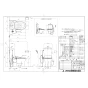 アサヒ衛陶 AF450KTR921LW 取扱説明書 商品図面 施工説明書 簡易水洗サンクリーン 温水洗浄便座 手洗付・脱臭機能付 商品図面1