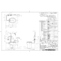 アサヒ衛陶 AF50L001W 取扱説明書 商品図面 施工説明書 簡易水洗ニューレット 普通便座 商品図面1