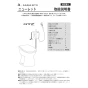 アサヒ衛陶 AF50L931LW 取扱説明書 商品図面 施工説明書 簡易水洗ニューレット 温水洗浄便座 取扱説明書1