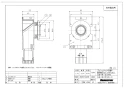 ブリヂストン GS4N-25NO 商品図面 壁用水栓ジョイントボックス 商品図面1