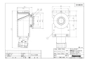 ブリヂストン GS5B-30NO 商品図面 壁用水栓ジョイントボックス 商品図面1