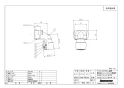 ブリヂストン N5B16J5SRP 商品図面 壁用水栓ジョイントボックス専用継手 RPねじ 商品図面1
