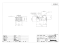 ブリヂストン NAE13J-KT 商品図面 座付水栓エルボ テーパーネジ 商品図面1