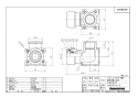 ブリヂストン NAE25J 商品図面 座付水栓エルボ テーパーネジ 商品図面1