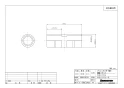 ブリヂストン NCU16J 商品図面 プッシュマスター 連結ソケット 専用構造品 同径タイプ 商品図面1