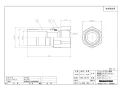 ブリヂストン NSF20JJ 商品図面 メスネジソケット 商品図面1