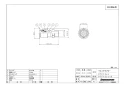 ブリヂストン PTF13JJ 取扱説明書 商品図面 テストアダプター樹脂製 商品図面1