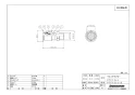 ブリヂストン PTF13JJ 取扱説明書 商品図面 プッシュマスター テストアダプター樹脂製 商品図面1