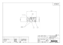 PTF13J 取扱説明書 商品図面 テストアダプター真鍮製 商品図面1