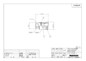 ブリヂストン PTF16JB 取扱説明書 商品図面 テストアダプター真鍮製 商品図面1