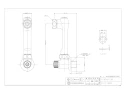 カクダイ 0103Q/135 商品図面 クランク135Ｑ 商品図面1