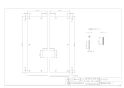 カクダイ 0485B 商品図面 循環金具用化粧カバー 商品図面1