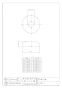 カクダイ 0711-56X70 商品図面 止水栓ワン 商品図面1