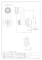 カクダイ 101-402 商品図面 クランク 商品図面1