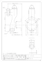 カクダイ 101-414 商品図面 増設クランク 商品図面1