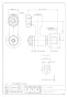 カクダイ 101-418 商品図面 アジャストクランク 商品図面1