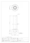 カクダイ 104-051 商品図面 水栓延長ソケット 商品図面1