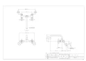 カクダイ 124-107-D 取扱説明書 商品図面 2ハンドル混合栓 マットブラック 商品図面1
