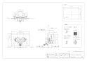 カクダイ 127-102K-W 取扱説明書 商品図面 施工説明書 洗濯機用混合栓(立ち上がり配管用) 商品図面1