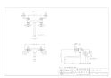 カクダイ 128-107-D 取扱説明書 商品図面 2ハンドル混合栓 マットブラック 商品図面1