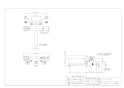 カクダイ 173-059K 取扱説明書 商品図面 施工説明書 サーモスタットシャワー混合栓 商品図面1