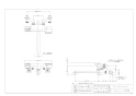 カクダイ 173-061K-220 取扱説明書 商品図面 施工説明書 サーモスタットシャワー混合栓 商品図面1