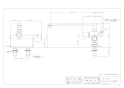 カクダイ 175-007 取扱説明書 商品図面 施工説明書 サーモスタットシャワー混合栓(ﾃﾞｯｷﾀｲﾌﾟ) 商品図面1