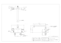 175-013K 取扱説明書 商品図面 施工説明書 サーモスタットシャワー混合栓(ﾃﾞｯｷﾀｲﾌﾟ) 商品図面1
