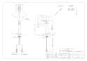 カクダイ 183-197-D 取扱説明書 商品図面 施工説明書 ｼﾝｸﾞﾙﾚﾊﾞｰ混合栓(ﾄｰﾙ) ﾏｯﾄﾌﾞﾗｯｸ 商品図面1