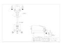 カクダイ 192-332-220 取扱説明書 商品図面 施工説明書 シングルレバー混合栓 商品図面1