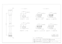 カクダイ 367-204-W 商品図面 シャワーホース(1.4m) ホワイト 商品図面1
