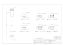 カクダイ 367-710-W 商品図面 シャワーホース(1.6m) ホワイト 商品図面1