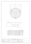 カクダイ 400-501-100 商品図面 底面循環金具 商品図面1