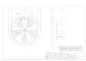 カクダイ 400-508-40 商品図面 流量調節機能吐出金具 商品図面1