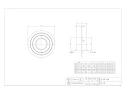 カクダイ 400-511-30 商品図面 防水皿 商品図面1