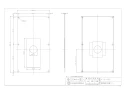 カクダイ 410-483 商品図面 循環金具用化粧カバー 商品図面1