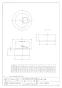カクダイ 4120-50 商品図面 ゴム栓つき風呂栓 商品図面1