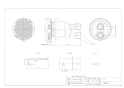 カクダイ 4141 商品図面 一口循環金具 商品図面1