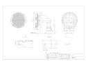 カクダイ 4142 商品図面 一口循環金具 商品図面1