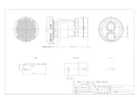 カクダイ 415-005 商品図面 一口循環金具(ワンロック式) 13A 商品図面1