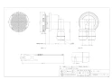 カクダイ 415-108 商品図面 一口循環金具(ワンロック式) 13A 商品図面1