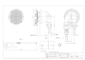 カクダイ 415-118 商品図面 一口循環金具(ペア耐熱管用) 10A 商品図面1
