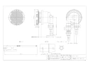 カクダイ 415-121 商品図面 一口循環金具(ペアホース用) 10A 商品図面1