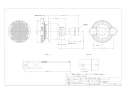 カクダイ 415-207 商品図面 一口循環金具(ワンロック式･S･L兼用) 10A 商品図面1